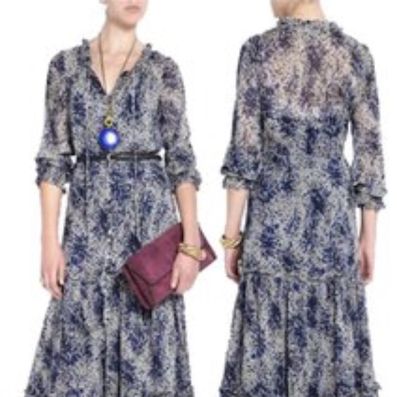 Elizabeth and James Dresses & Skirts - Elizabeth & James Silk Marilyn Maxi Dress Size: 10